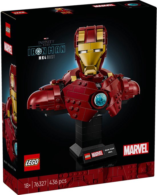 LEGO Marvel 76327 Iron Man MK4 Buste kopen