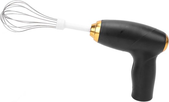 Draagbare Handmixer - Elektrische Garde - Mengen en Bakken - Draadloos en Oplaadbaar - 17x13x5 cm - Zwart — afbeelding 3