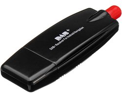 Digitale Radio Tuner - DAB Ontvanger - Auto Radio - Ondersteunt DAB/DAB+ - USB Type A - Zwart