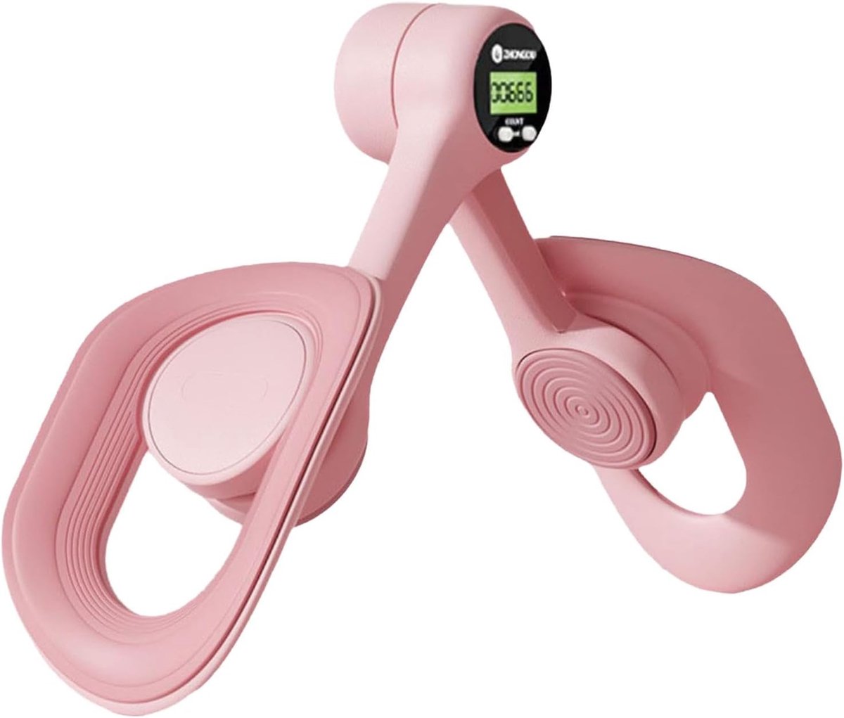 Bekkenbodemtrainer - Heupspiertrainer - Spierversterking - Intelligent Display - 35 x 25 cm - Roze