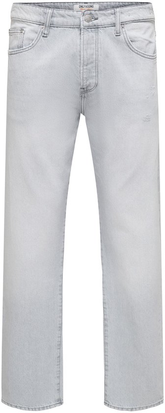 ONLY&SONS - ONSEDGE STRAIGHT LG 3930 AZG DNM - Heren - Jeans