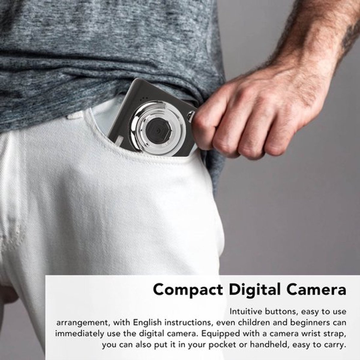 Store_7 - Digitale camera - 48mp - 4K Video - Compact - 16X Zoom - Geschikt voor