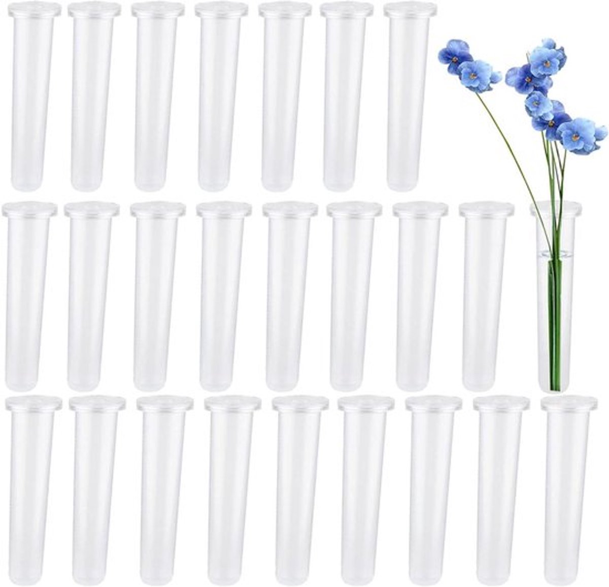 Herbruikbare waterbuisjes Allecto Plus, 25 stuks voor bloemen