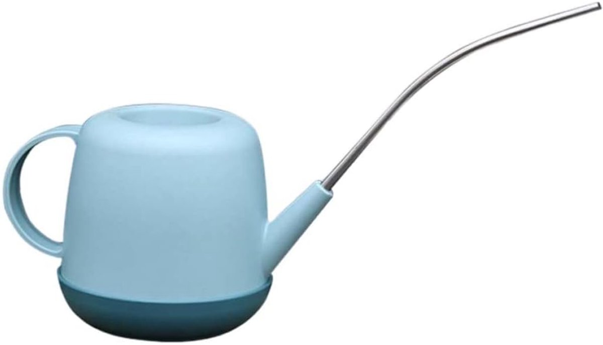 Gieter met Tuit - Waterkoker Planten - Planten Water Geven - Lange Dunne Tuit - 1 Liter - Blauw