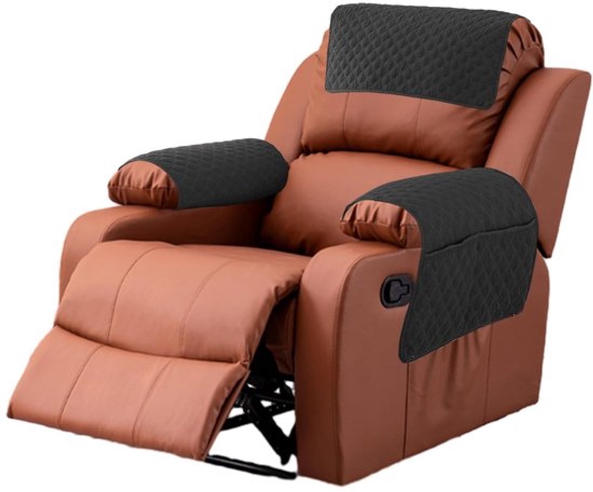 Beschermd met zachte leunbezems voor je sofa - NTHProducts Zwart