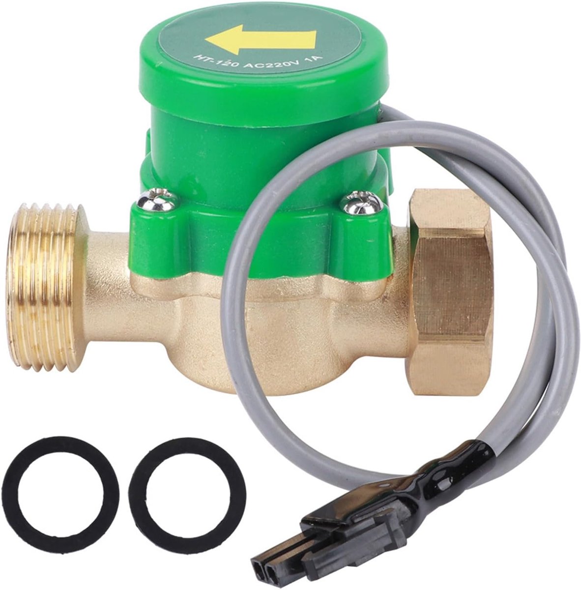 Waterpomp Schakelaar - Watersensor Bediening - Automatische Waterregeling - Messing Hoge Temperatuur - G3/4in Schroefdraad - Messing