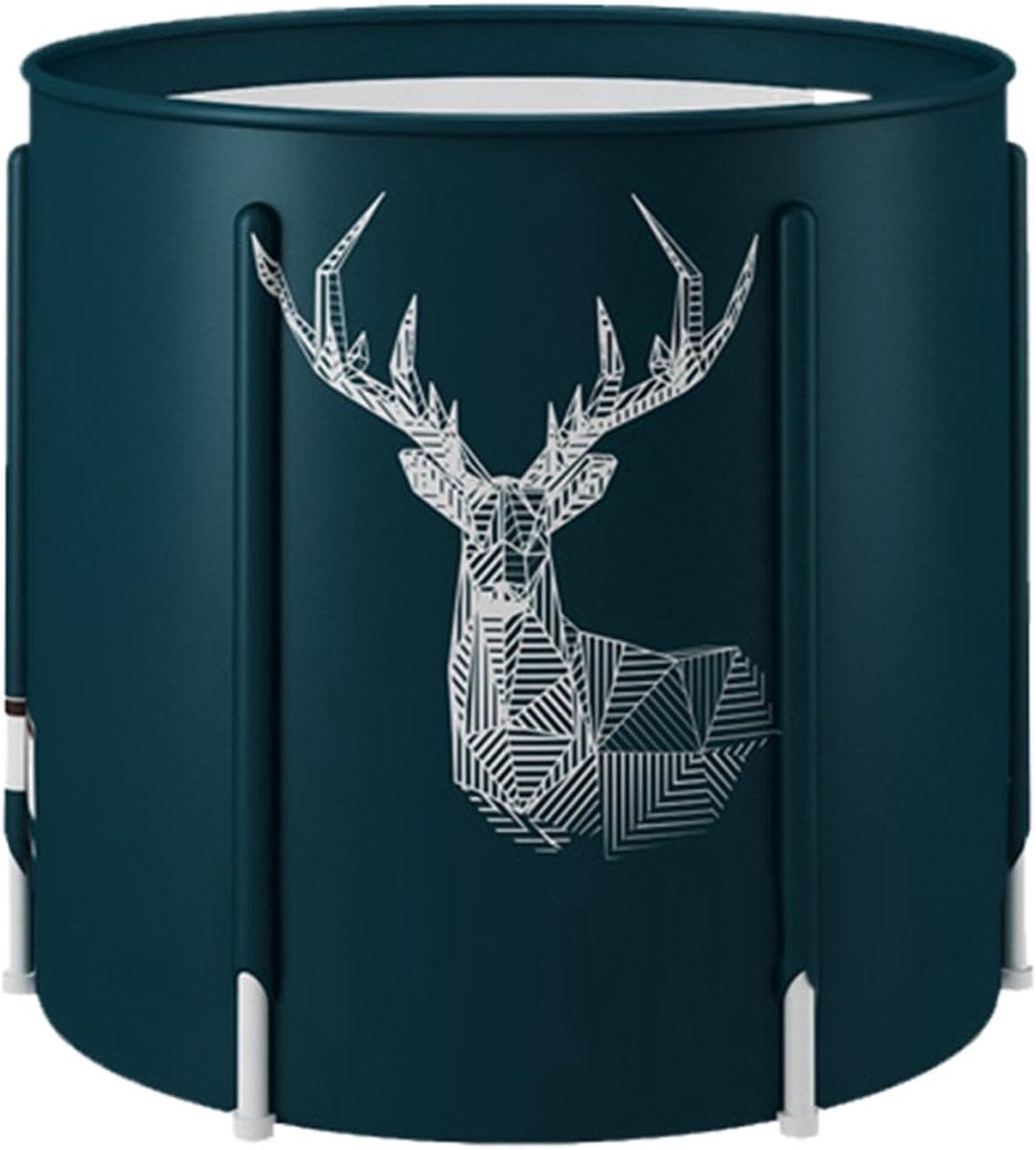 Draagbare Badkuip - Opvouwbare Kuip - Ontspanning Thuis - Stabiele Isolatie - 120 Liter Capaciteit - Multicolor