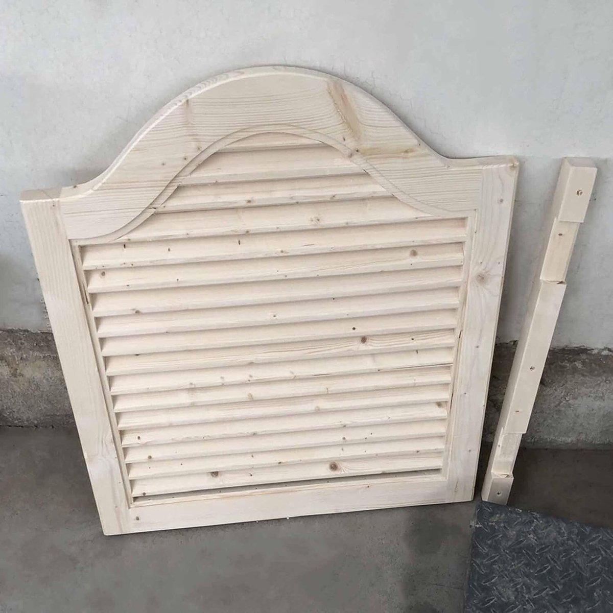 Houten Cafédeuren - Draaideuren Keuken - Ruimtes Verdelen - Massief Hout - 80x90cm - Natuurlijk