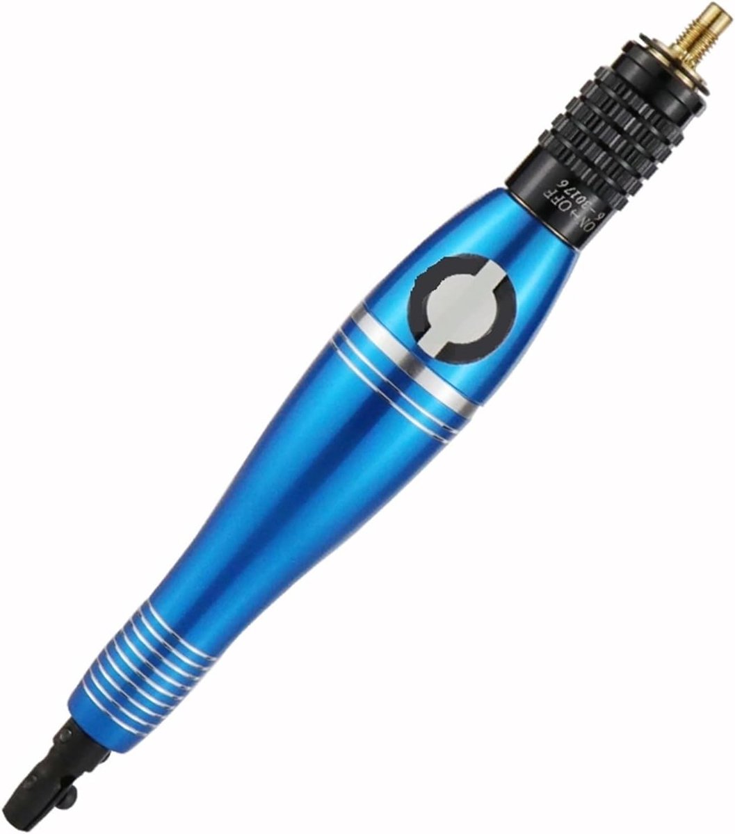 Pneumatisch Vijl - Polijstgereedschap - Metaal Bewerken - Lage Vibratie - 22.86 cm - Grijs
