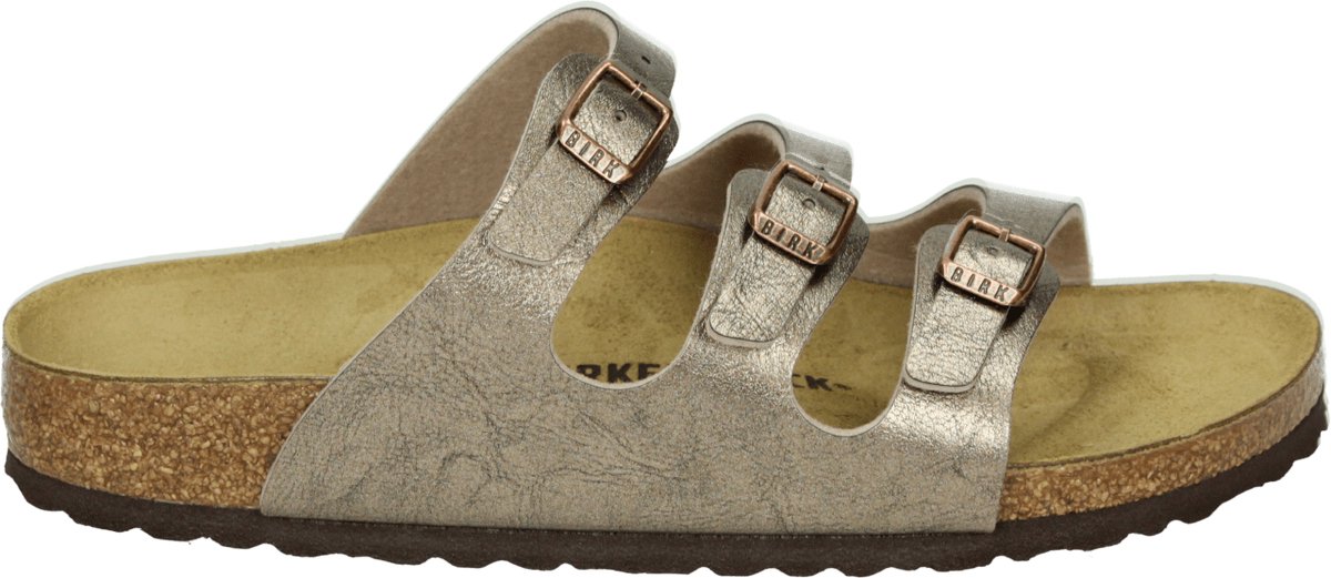 Birkenstock FLORIDA GRACEFUL BF Dames slippers Taupe