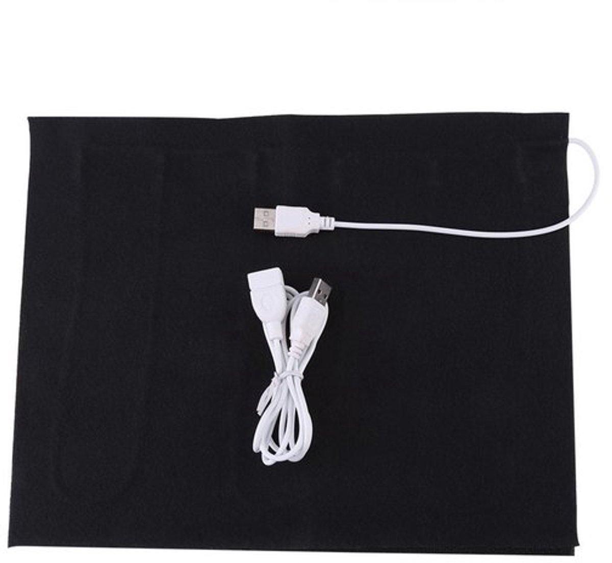 USB Verwarmingskussen - Voor Nek en Rug - Zwart - Pet Warmer - Comfortabele Warmte voor Thuis - Ideaal voor Koudere Dagen