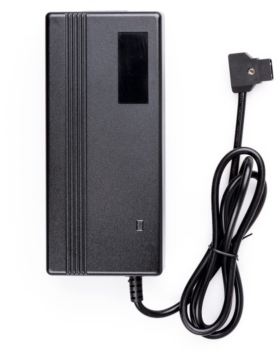 SnelShoppen - 26 V D-Tap Snellader 29,4 V/5 A - Snelladen voor Camera Accu's, Professionele Videoproductie, Compatibel met Diverse Apparaten