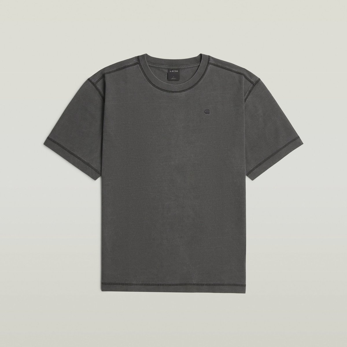 G-Star Unit washed relaxed r t ss Heren T-shirts Zwart