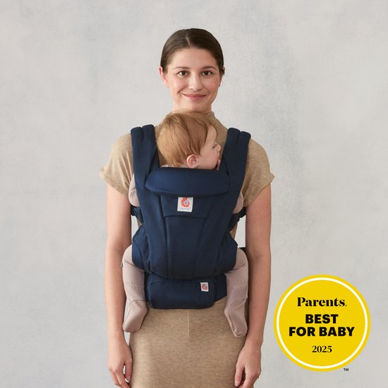 Ergobaby Omni Deluxe Cotton Draagzak - Midnight Blue van Ergobaby — afbeelding 2