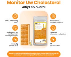 FORA 6 totaal Cholesterol Strips - voor Cholesterol Meter - Cholesteroltesten