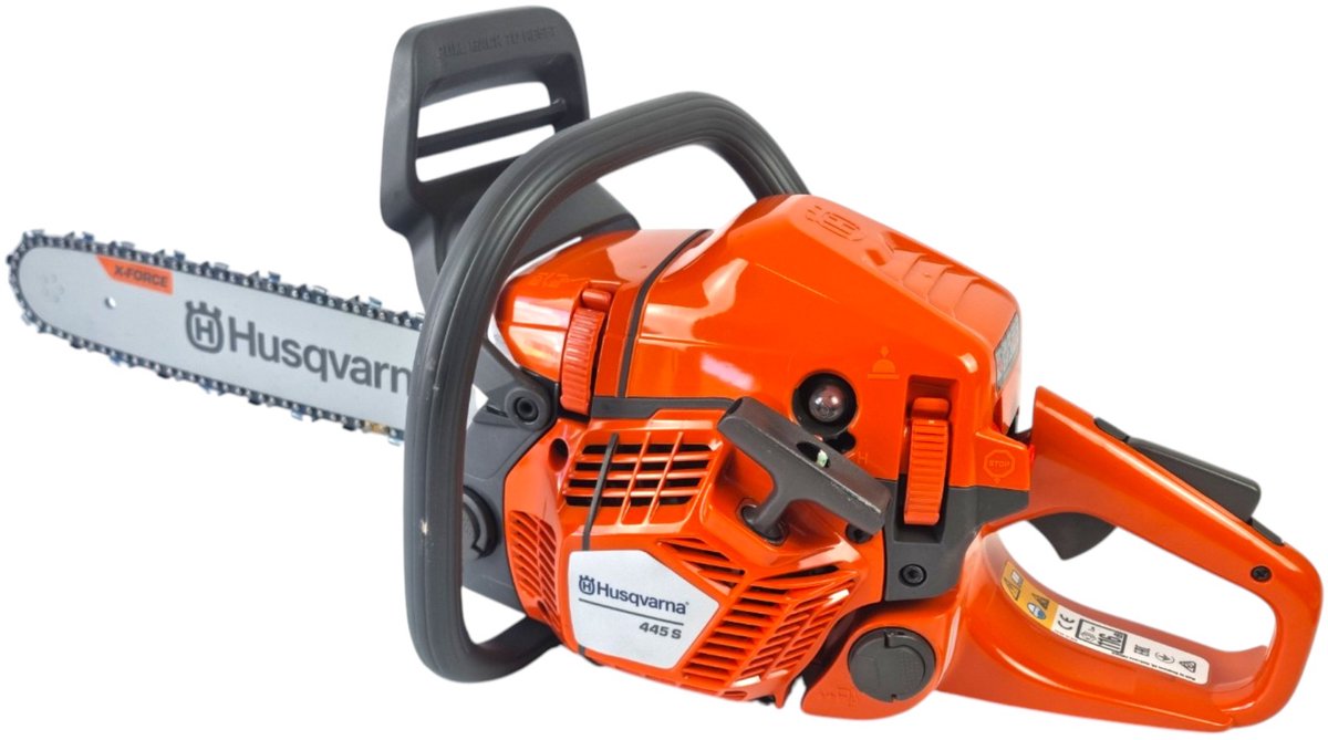 Husqvarna 445S Tronçonneuse à essence - 50,2 cc - 38 cm