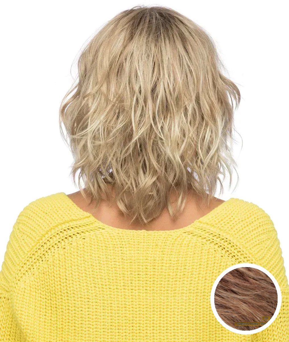 Estetica Designs Arlo Synthetisch Haarwerk Front Lace - R30/28/26 - Kort Kapsel - Natuurlijk Lace Front