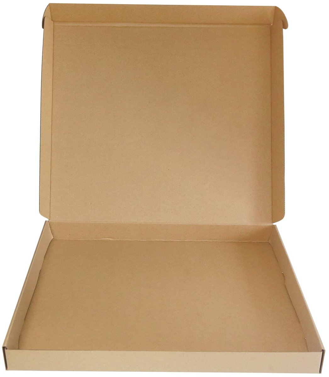 SnelShoppen - 5 Stuks Grote Verzenddozen 435x423x43 mm - Kartonnen Verpakkingsdozen voor Verzending - Perfect voor GLS, DHL, UPS en Cadeaus