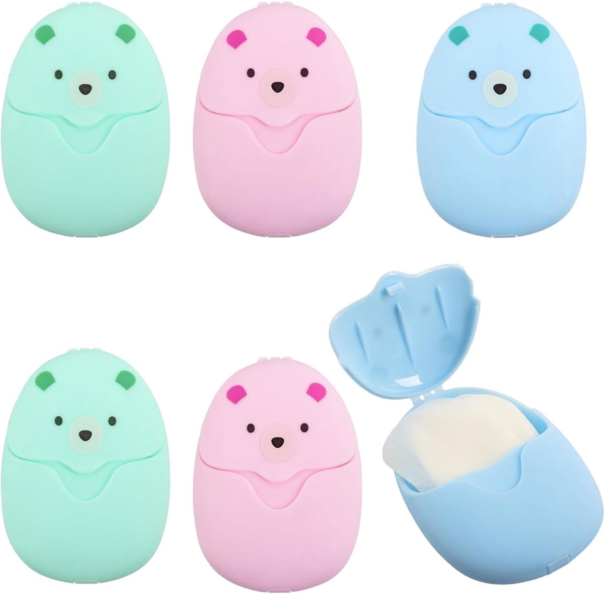 Mini-bladeren zeep 300 stuks - reispapier - draagbaar - ideaal voor reizen - ShopVlot