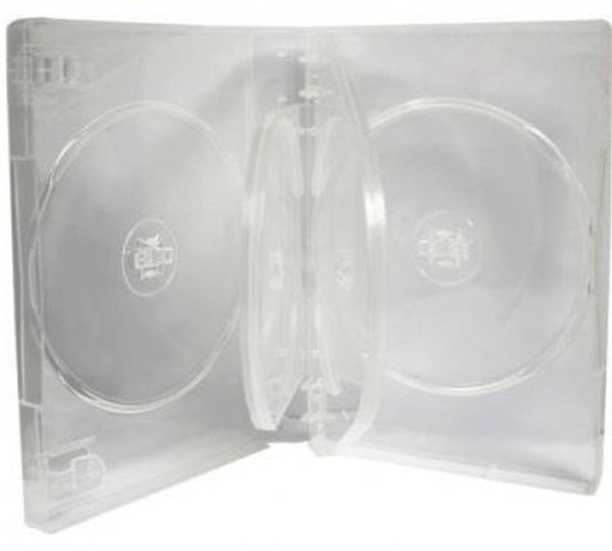 DVD Case 27mm - 5-Weg Houder - Dvd Opbergdoos - Cd Opbergdoos - Dvd Sleeve - Duidelijke PVC Cover - Professionele Kwaliteit - Cd Opslagdoos