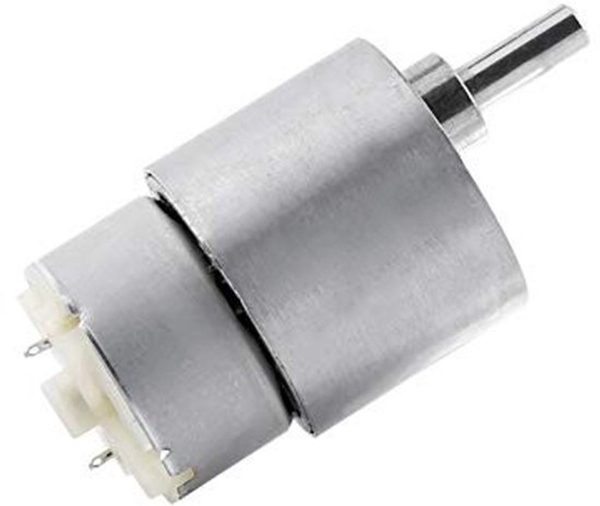 Elektrische Reductiemotor - Hoge Koppel - Miniatuurformaat - 12V DC - 37 mm Diameter - Ideaal voor Modelbouw en DIY Projecten