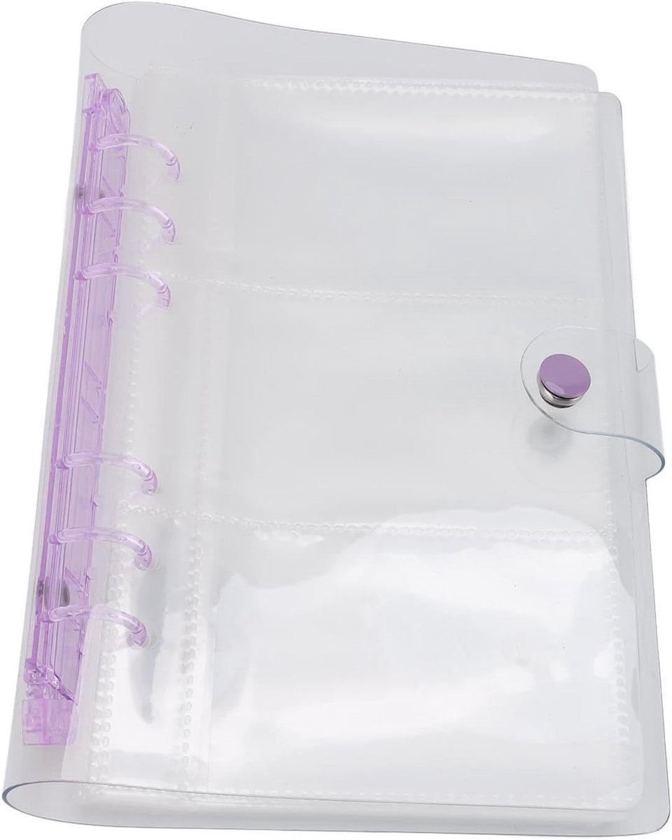 Grote Capaciteit Foto- en Kaartenalbum met 120 Pockets voor Reizen - Verzamelalbum voor Kaarten en Foto's, Ideaal voor Hobbyisten en Collectors