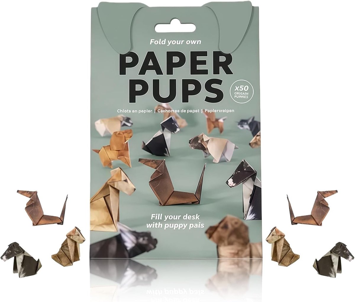 Origami papieren vellen voor katten en honden - 50 vellen voor handgemaakte decoratie en creatief knutselen