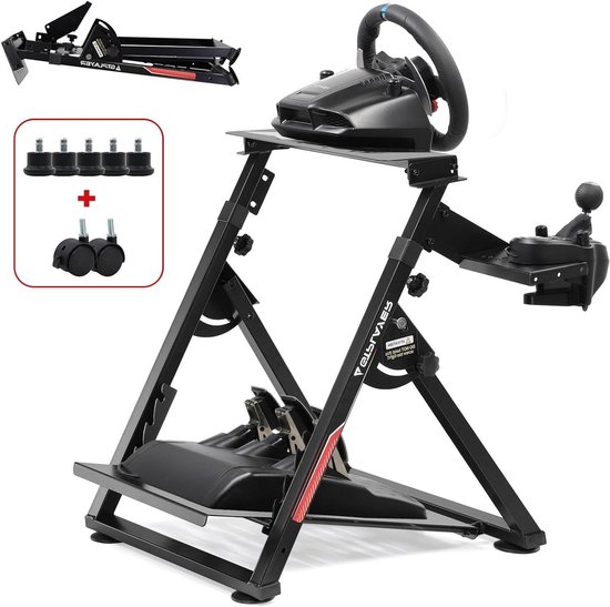 Racestuur Standaard - Wheel Stand - Verstelbaar - Cockpitstand — afbeelding 2