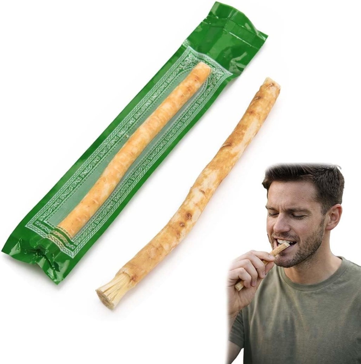 Natuurlijke Miswak Tandenborstel voor Optimale Mondhygiëne, Perfect voor Reizen en Dagelijks Gebruik