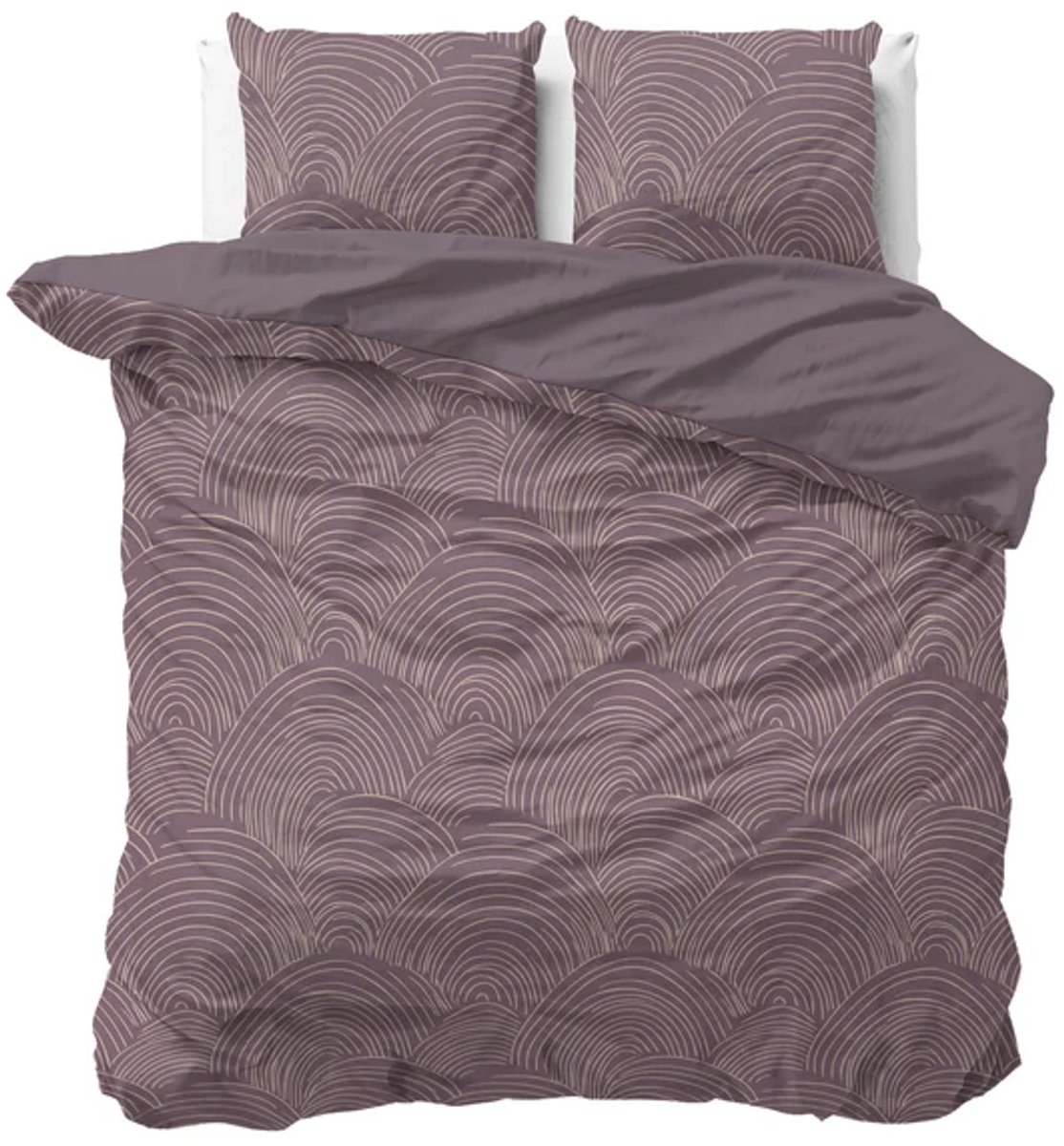 Sleeptime Pure Dekbedovertrek - 240 x 200/220 cm - 100% Katoen - Incl. Kussenslopen