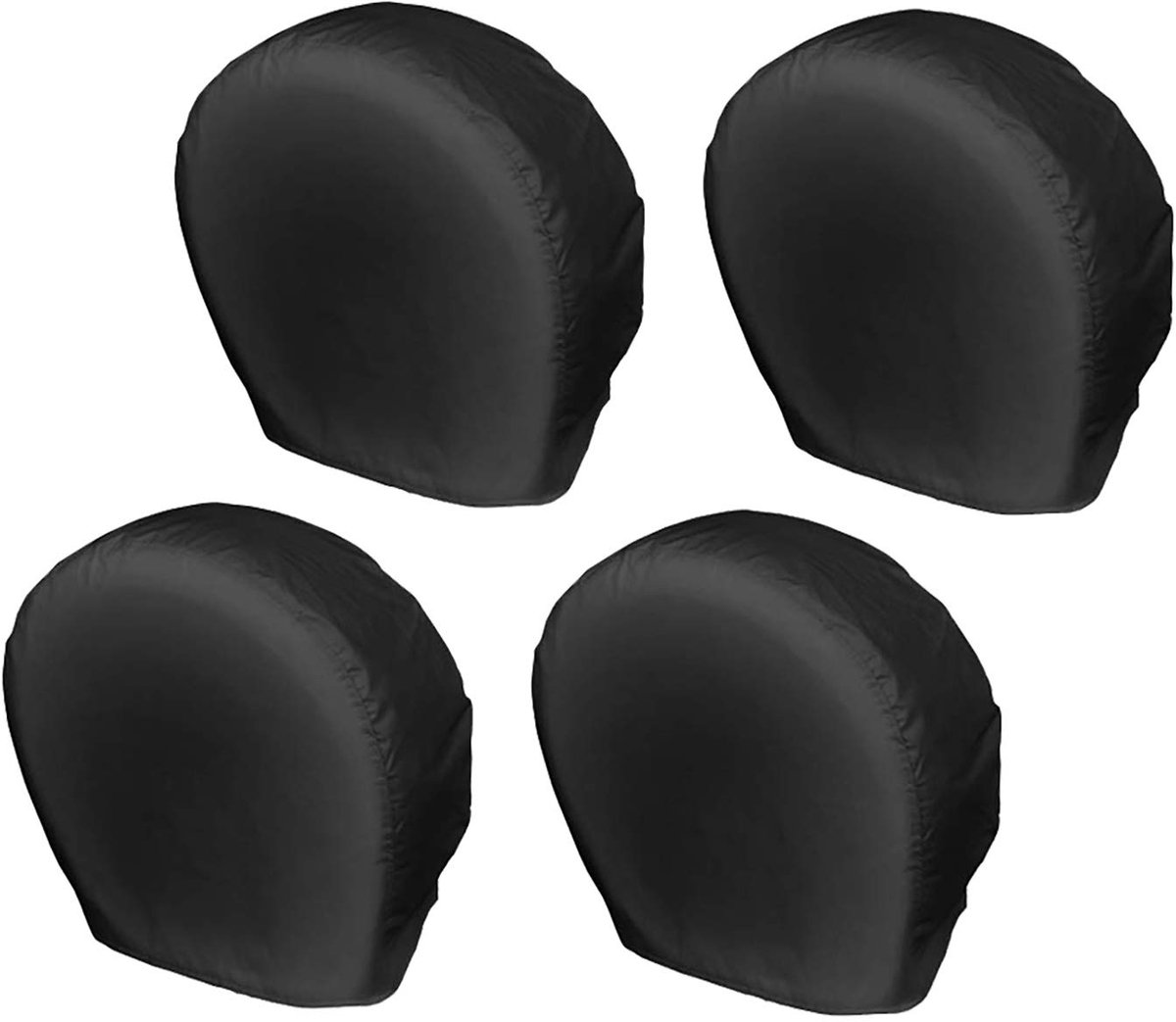 SnelShoppen - Explore Land Set van 4 Robuuste Bandenhoezen voor Vrachtwagen, SUV, Aanhanger, Camper, Caravan - Universeel voor Banden met 66-73 cm Dia