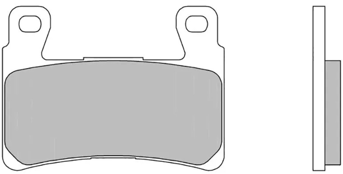 Brembo 07hd20sa Remblokken Transparant