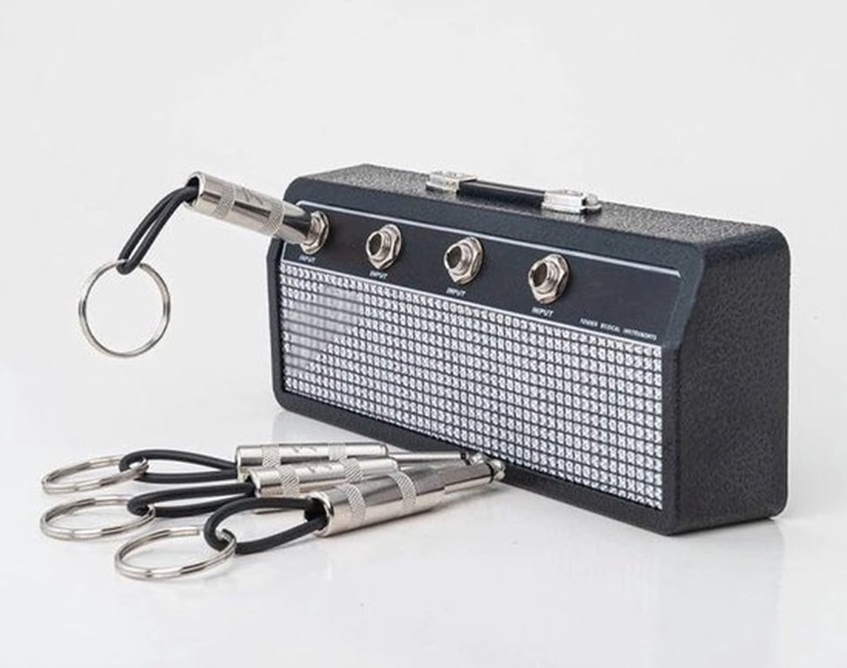 Sleutelkastje - Vintage sleutelaansluiting - Rock Style Decor - XL - Gitaar sleutelhanger - Perfect voor muziekliefhebbers - Inclusief sc...