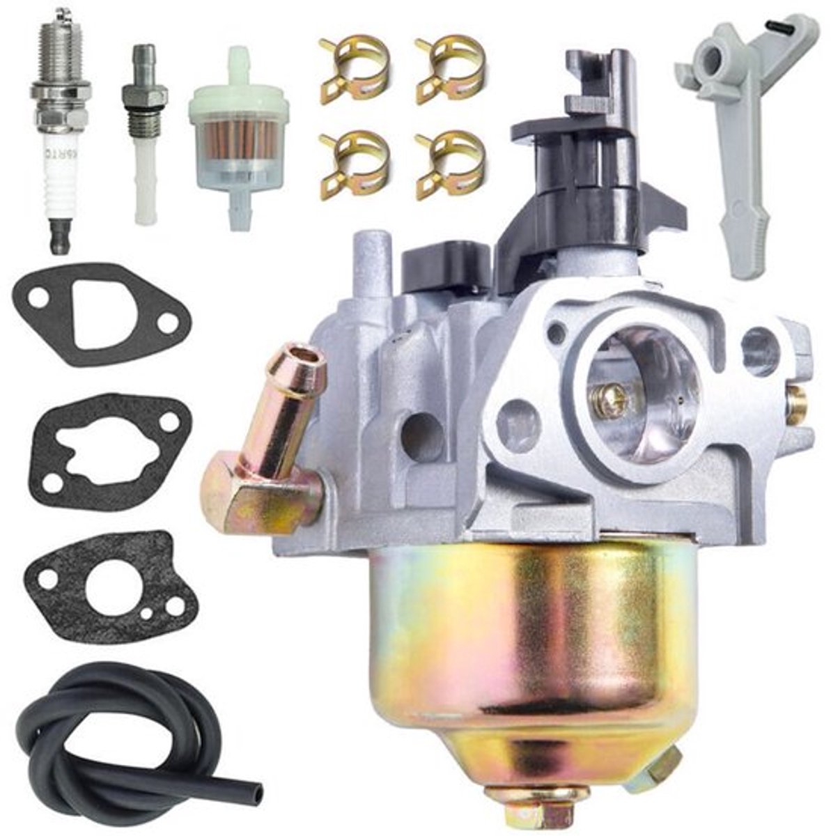 De carburateur is model 951-12785 geschikt voor HUAYI, model 951-05021 geschikt voor Cub Cadet RT65, model 751-12785, geschikt voor Champion C46540, 46515 en 46514 4000W generatoren. geschikt voor 170-AU, 170-AUA 208CC en 212CC motoren.