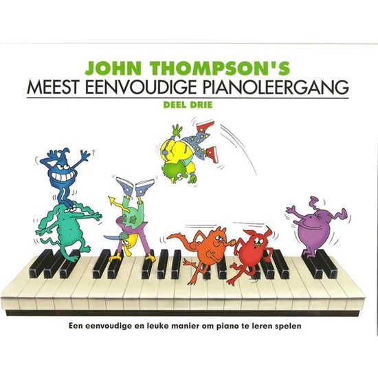 John Thompson's Meest Eenvoudige Pianoleergang - cover