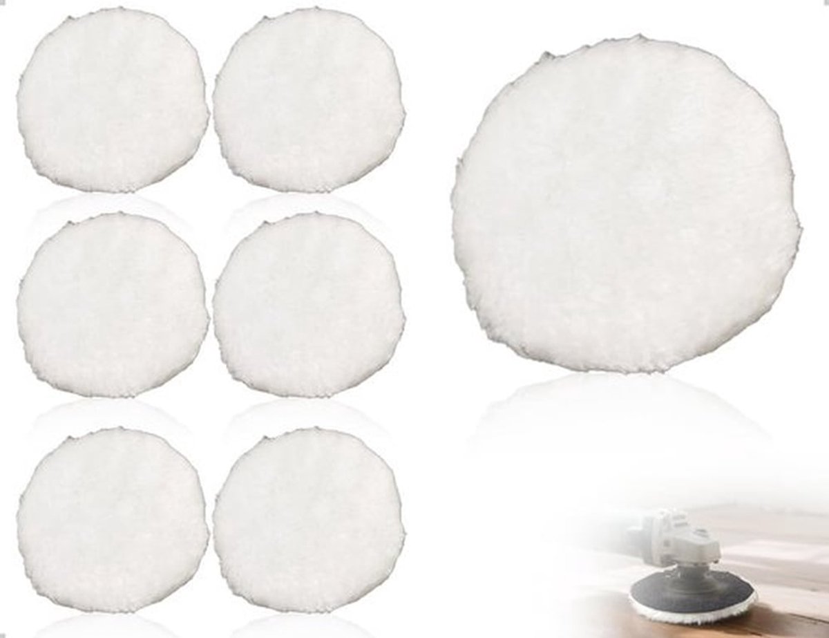 Polishing Pads - Polijstaccessoires - Geschikt voor hoeken slijpers - Ronde vorm - Auto onderhoud - Voor huishoudelijk gebruik - Geschikt...