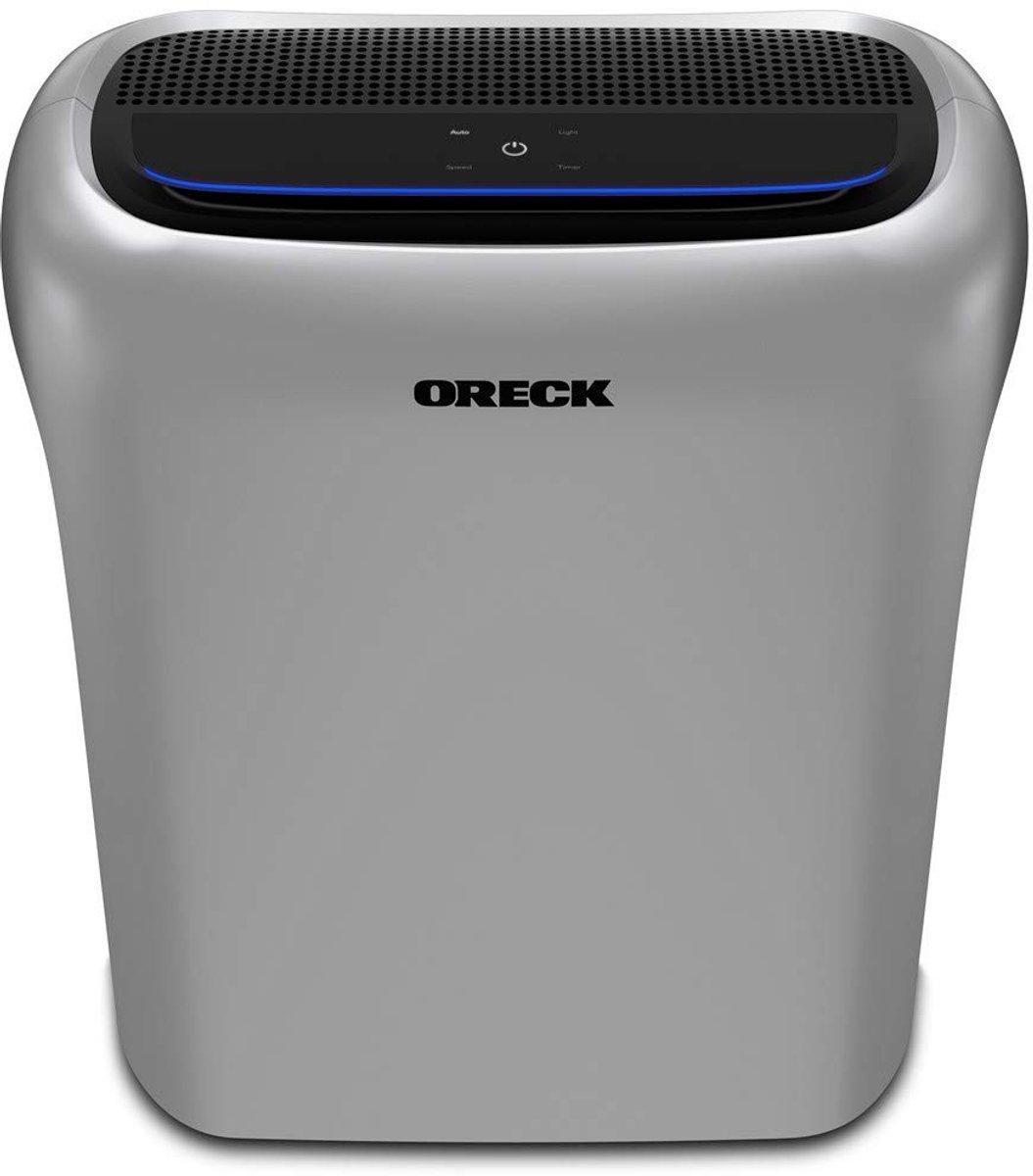SnelShoppen - Oreck Air Response Luchtreiniger, Krachtige HEPA en Koolstoffiltratie, Voor Grote Kamers, 99% Deeltjes, Stof, Pollen, Huisdierhaar en Ro