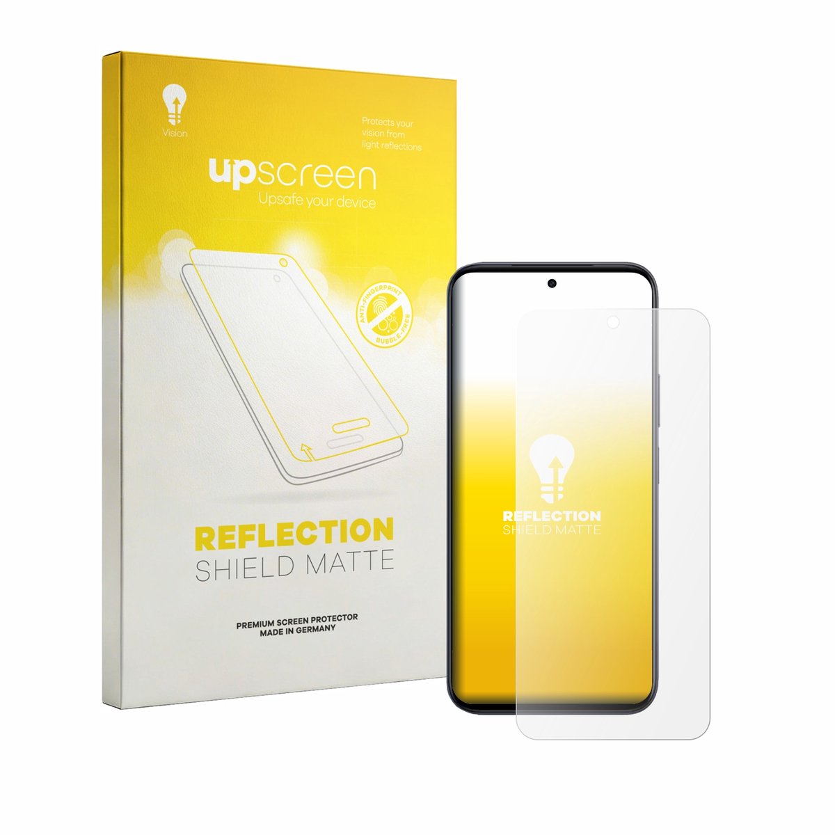 upscreen - Screenprotector voor Vivo Y6a - Folie Beschermfolie anti glare matte