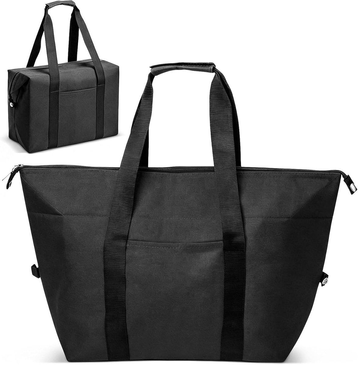 SnelShoppen - Grote Koeltas - Zachte Koelbox met Schouderbanden - Vouwbare Thermische Lunchtas voor Werk, Reizen, Kantoor, Picknick - Ideaal voor Voed