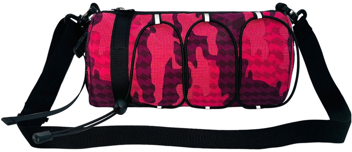 VHV-Fietstas voor Stuur - Grote en Waterdichte Stuurtas voor Mountainbike en Racefiets - Multifunctionele Fiets Tas met Verstelbare Banden - Rood