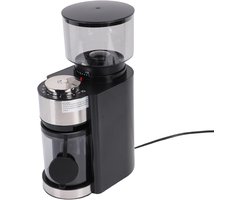 Elektrische Koffiemolen - Bonenmaler - Verse Koffie - Constante Maalgraad - 250g Reservoir - Zwart