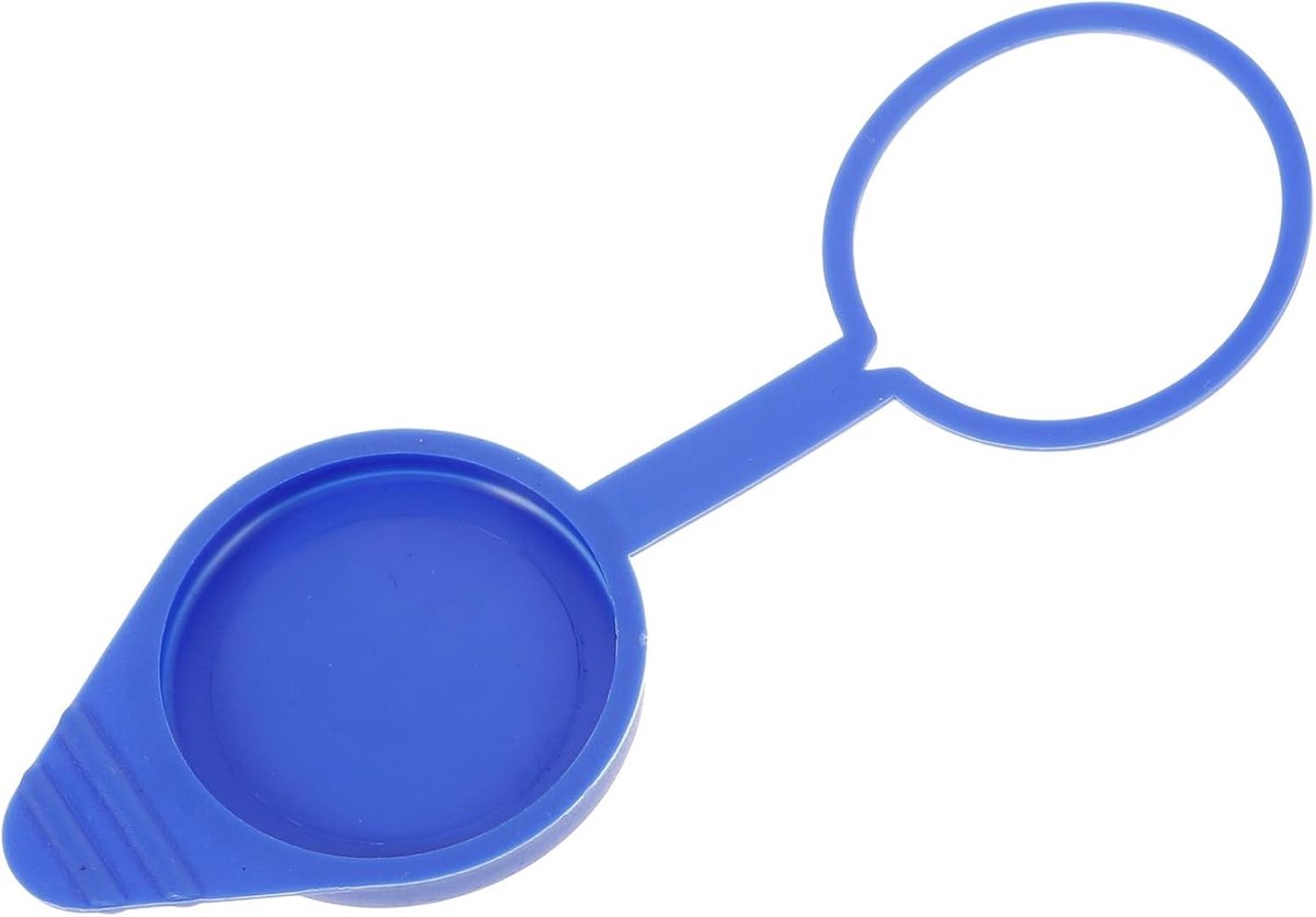 Ruitenwisservloeistof Dop - Reservoir Cover - Voorruit Reinigen - Sterk Kunststof - 17 cm - Blauw
