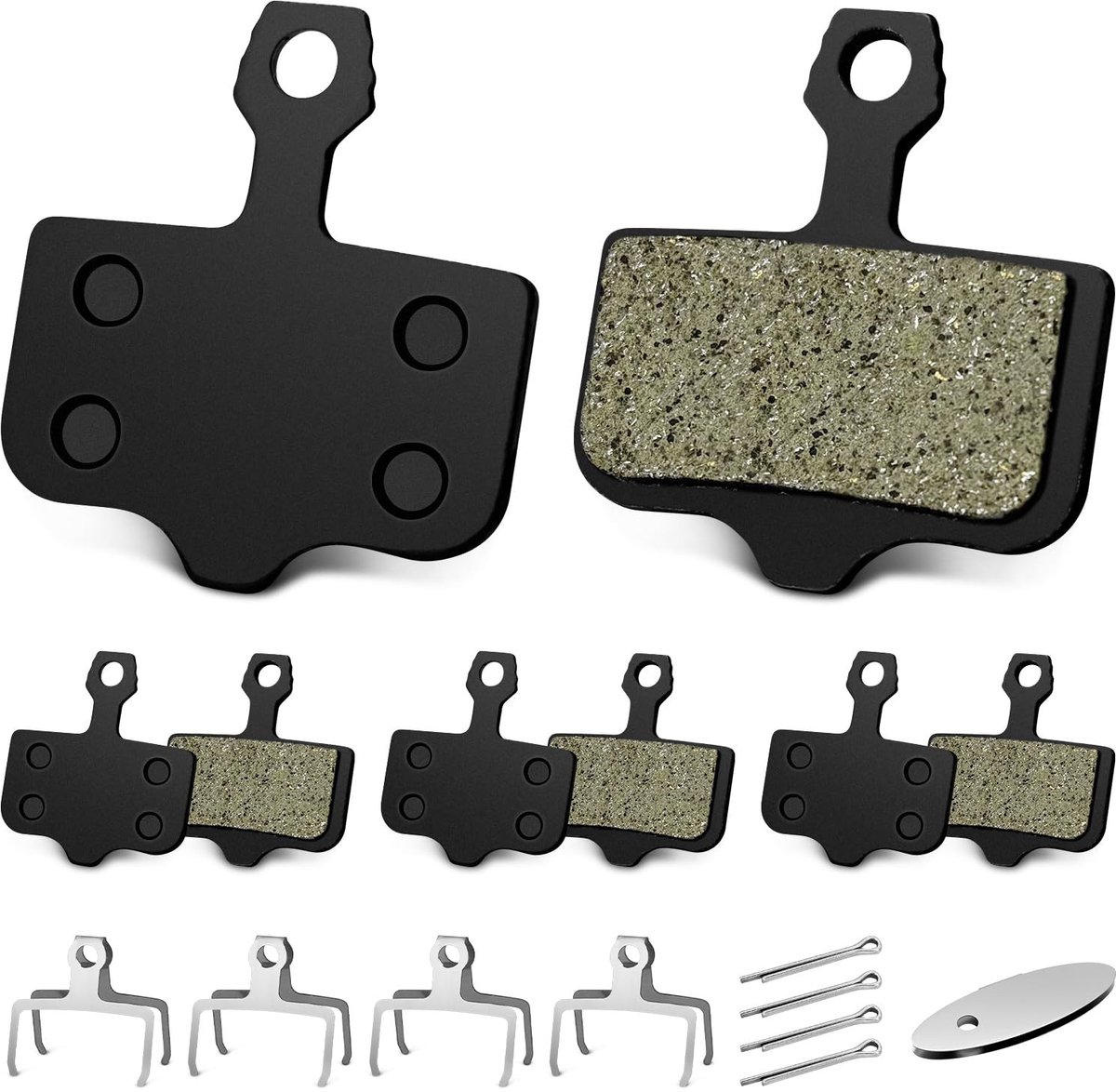 Dailygoods - Remblokken voor fiets - 4 paar schijfremmen