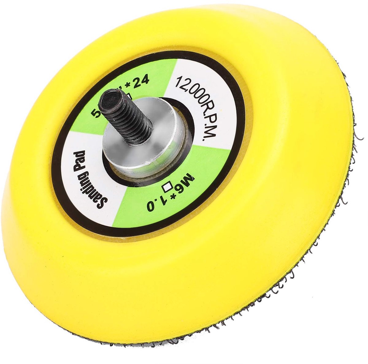 Dailygoods- Schuurschijf 75 mm - Duurzame constructie - Ronde slijpschijf - Nauwkeurig slijpen - Slijtvast - Fijn slijpen zonder beschadigen - Schuurpad