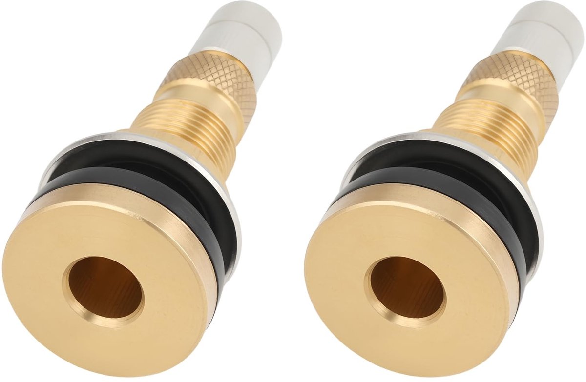 Dailygoods- Ventiel Precisieklepvervanging - 2 Stuks - Lekbestendige Afdichting - Compatibel met John Deere - Eenvoudige Installatie - Betrouwbare Bandenspanning - Bandventiel