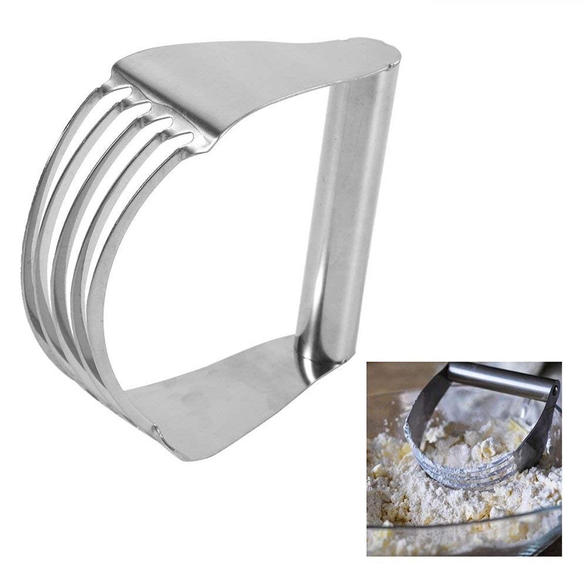 Solidchoice- Deegblender Heavy Duty - Deegsnijder/Roller - Professioneel Bakken - Duurzaam Keukengereedschap - Ergonomische Grip - Roestvrij Staal