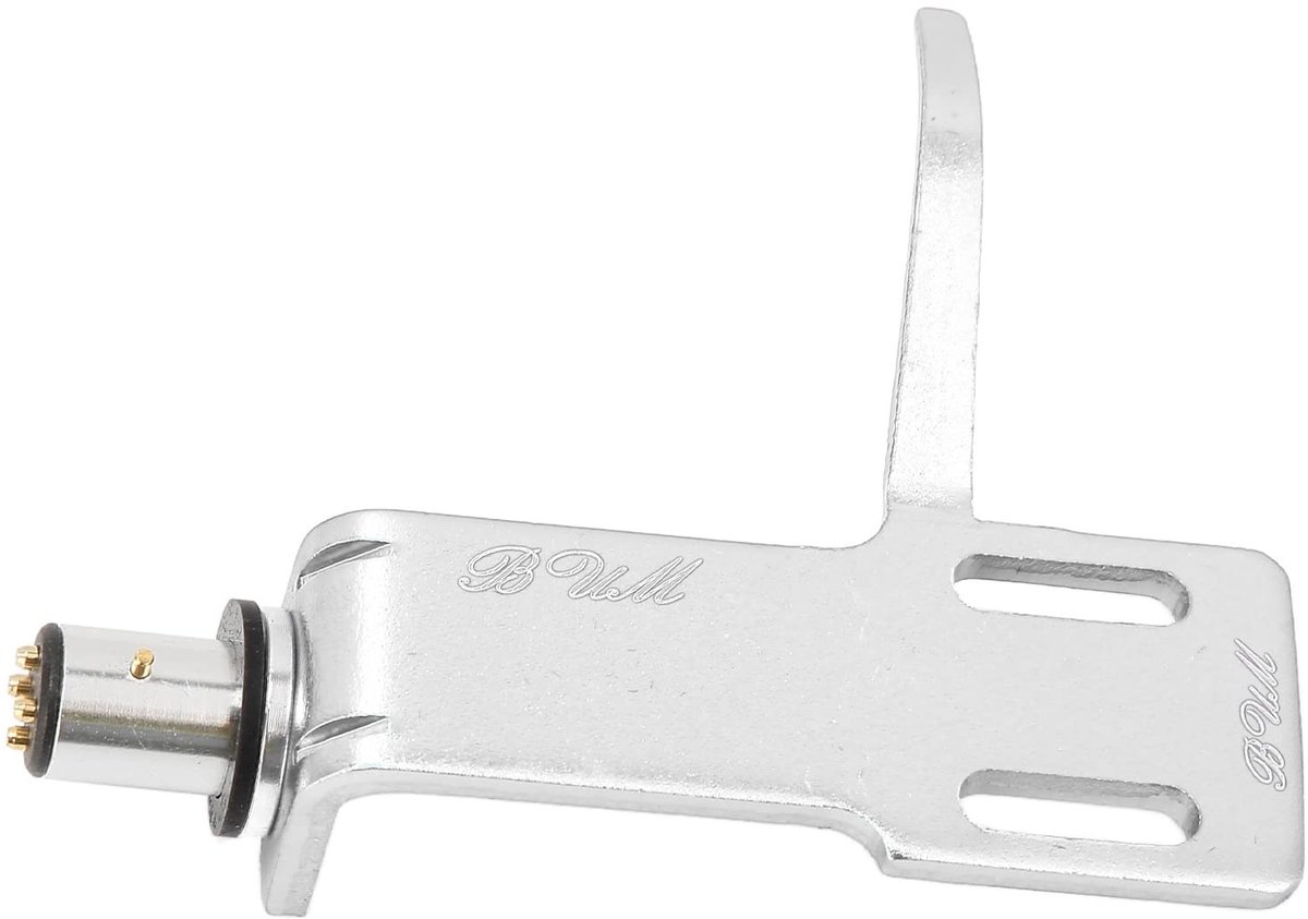 Dailygoods- Headshell Aluminiumlegering - Duurzame Cartridgehouder - Compatibel met Grammofoons - High Fidelity-prestaties - Gebruiksvriendelijk Ontwerp - Optimale Audiokwaliteit - Grammofoon