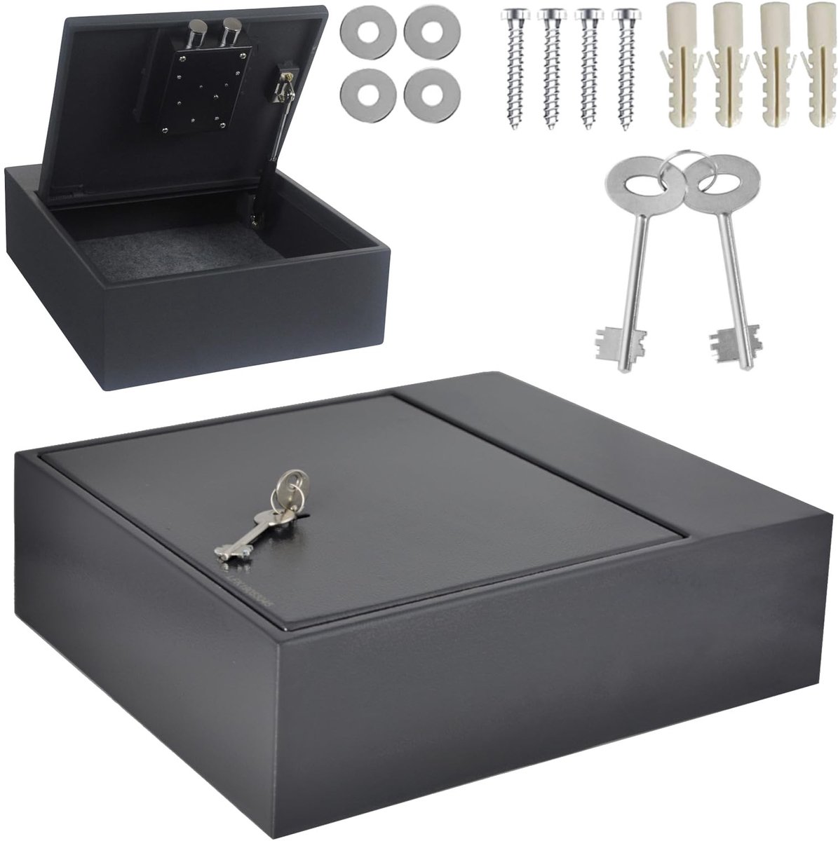 Dailygoods - Vloerkluis en Meubelkluis - Discrete en Veilige Opslag van Waardevolle Voorwerpen