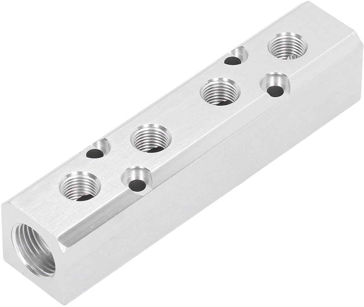 Dailygoods- Verdeelblok Pneumatisch - Goede luchtdichtheid - Corrosiebestendig - Voor luchtpompen - Hoge drukweerstand - Eenvoudig te installeren - Luchtverdeelblok