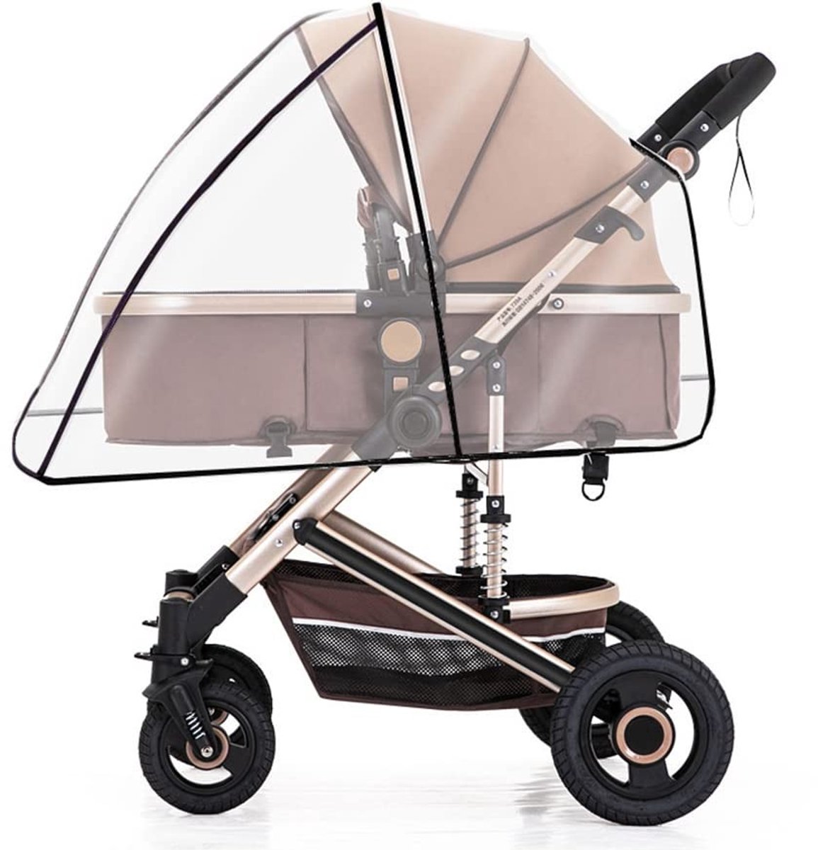 Dailygoods- Regenbescherming Waterdicht - Universele Hoes - Bescherming Tegen Regen/Wind/Sneeuw - Ademend - Lichtgewicht/Draagbaar - Kinderwagenhoes